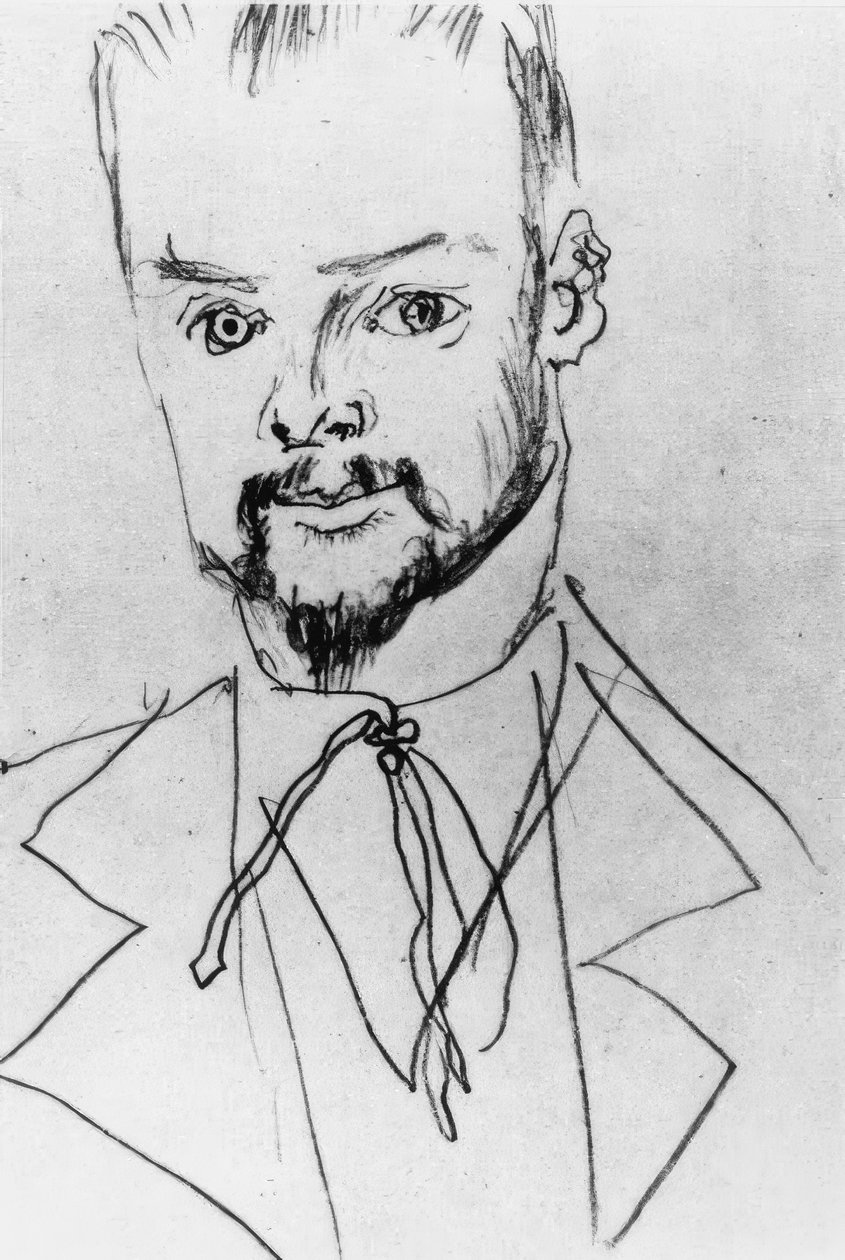 保罗·克利（Paul Klee）- A. Macke作图 作者 奥古斯特·马克