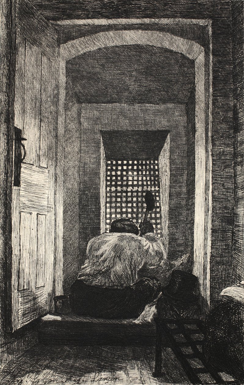 来自&39;The Street in London&39;的插图，酒吧。作者：G。Charpentier et Cie，1884 作者 奥古斯特·安德烈·兰孔
