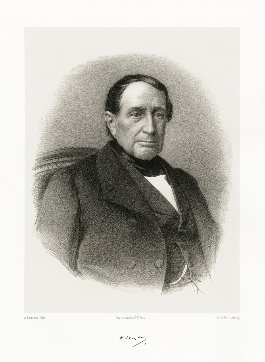 1865年至1866年，布罗伊的Achille-Leon-Victor 作者 奥古斯特·查尔斯·勒穆恩