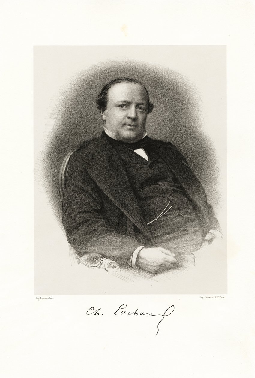 Charles Alexandre Lachaud 作者 奥古斯特·查尔斯·勒穆恩