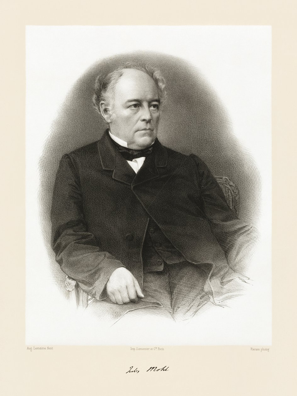 朱利叶斯莫尔，1865-66 作者 奥古斯特·查尔斯·勒穆恩
