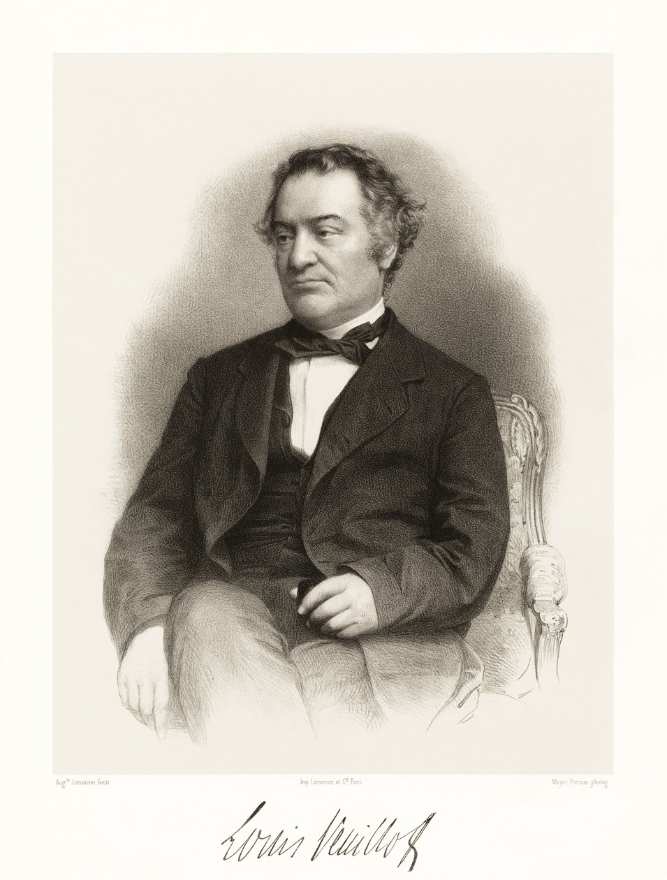 Louis Veuillot，1865-66 作者 奥古斯特·查尔斯·勒穆恩