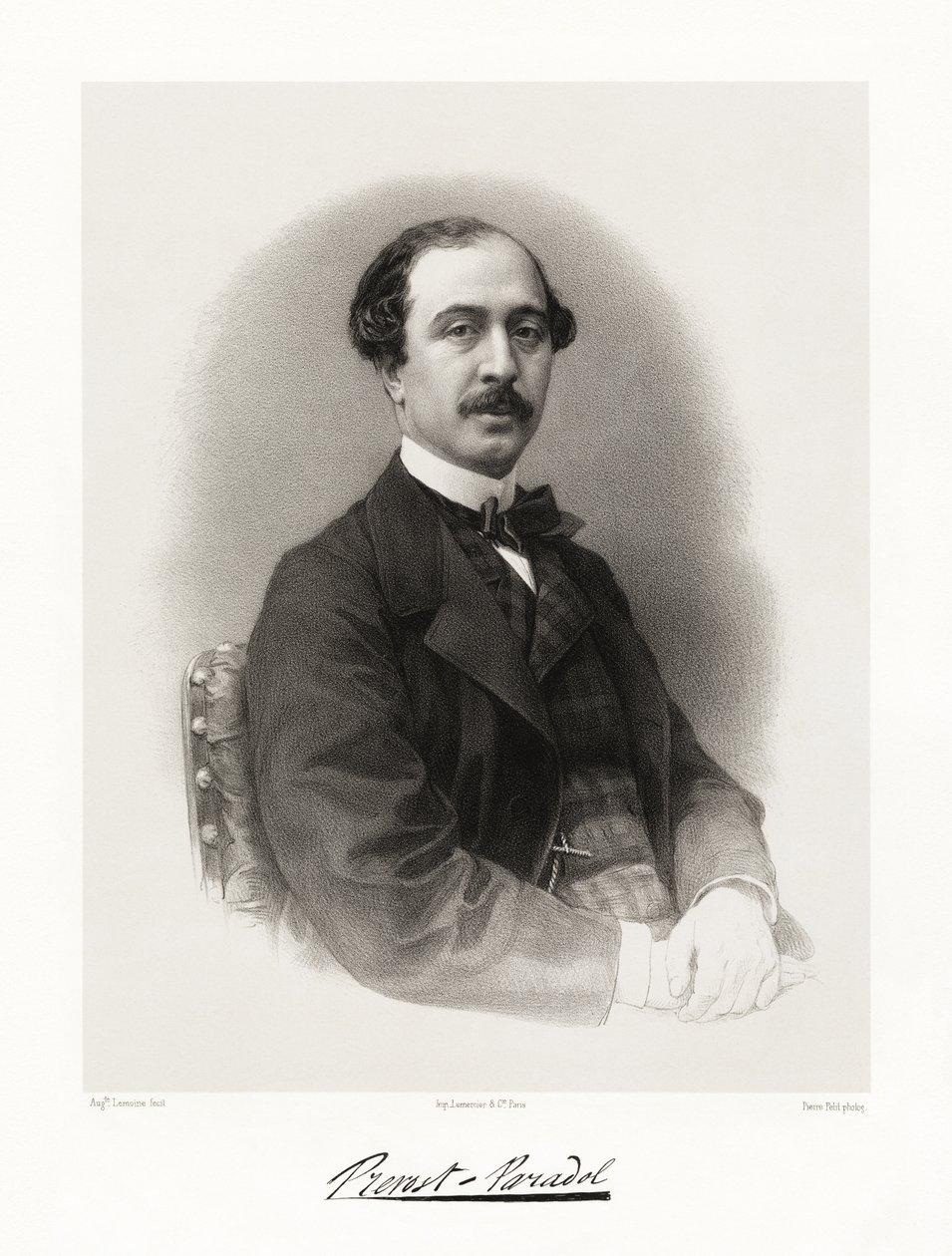 LucienAnatolePrévost-Paradol，1865-66 作者 奥古斯特·查尔斯·勒穆恩