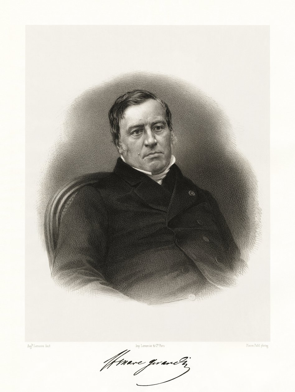 Saint Marc Girardin，1865-66 作者 奥古斯特·查尔斯·勒穆恩