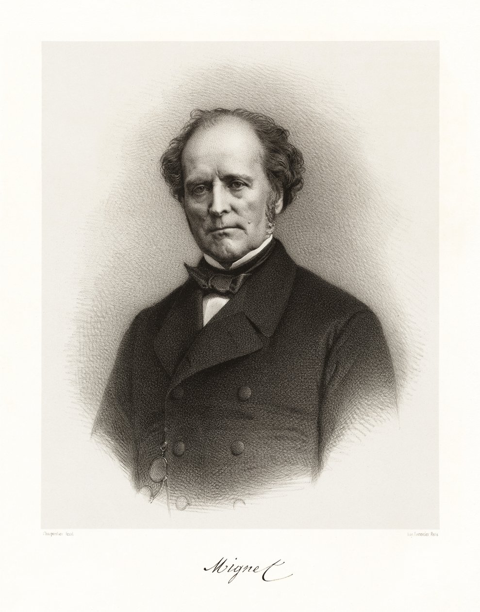 FrançoisAugusteAlexis Mignet，1865-66 作者 奥古斯特·夏庞蒂埃