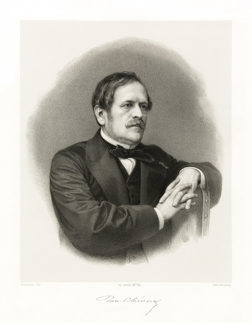 JeanPierreClément，1865-66 作者 奥古斯特·夏庞蒂埃