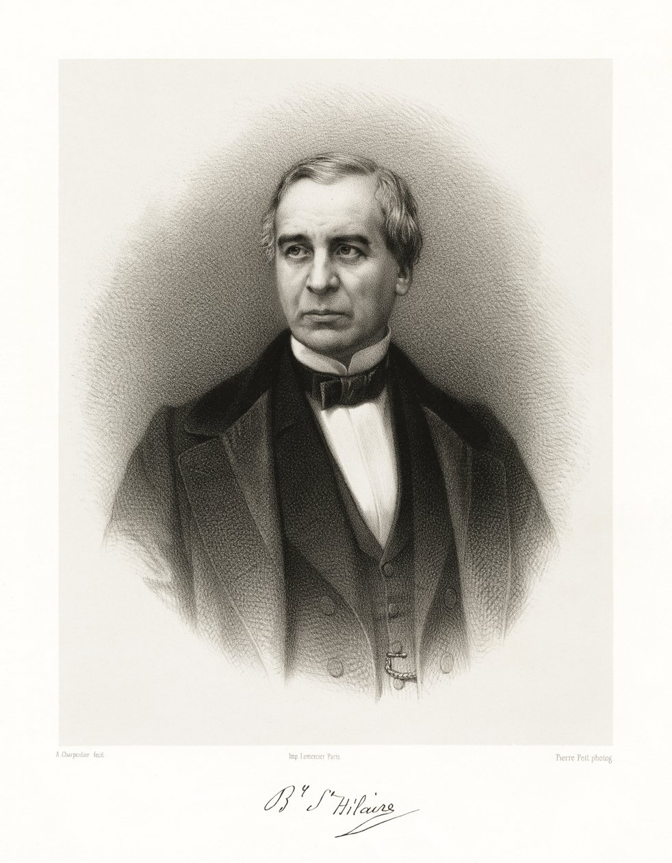 JulesBarthélemy-Saint-Hilaire，1865-66 作者 奥古斯特·夏庞蒂埃