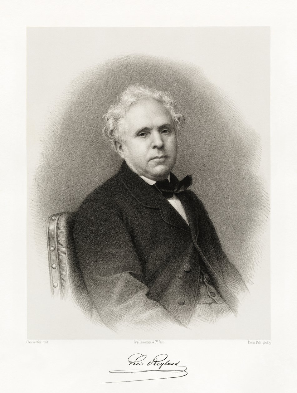Marie Roch Louis Reybaud，1865-66 作者 奥古斯特·夏庞蒂埃