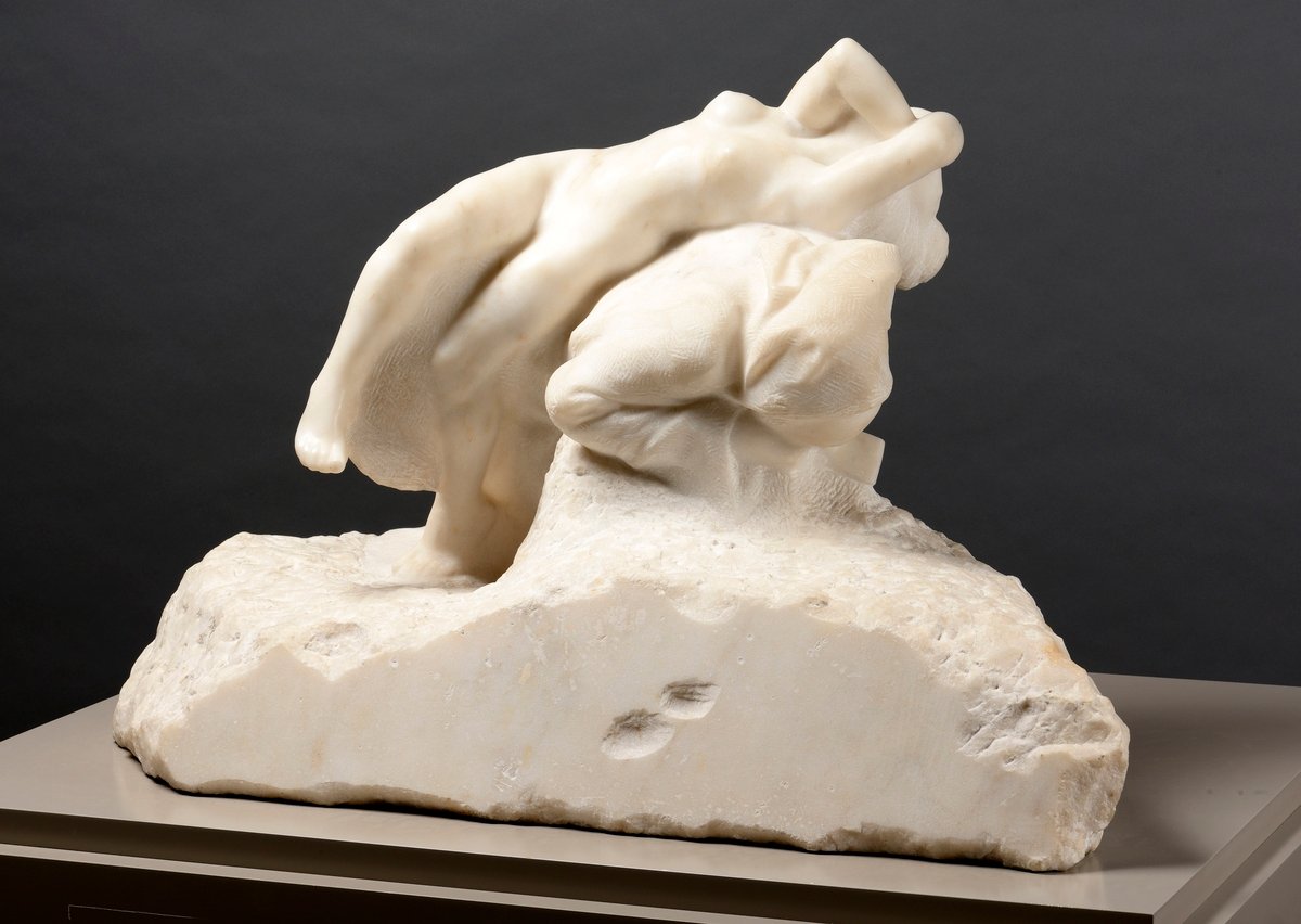 圣安东尼的诱惑 作者 奥古斯特·罗丹（Auguste Rodin）