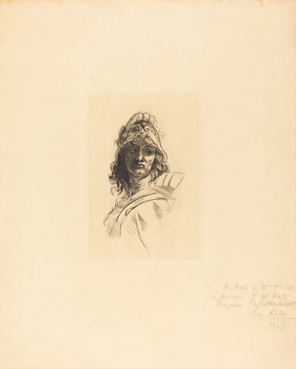 Bustone de Bellone 作者 奥古斯特·罗丹（Auguste Rodin）