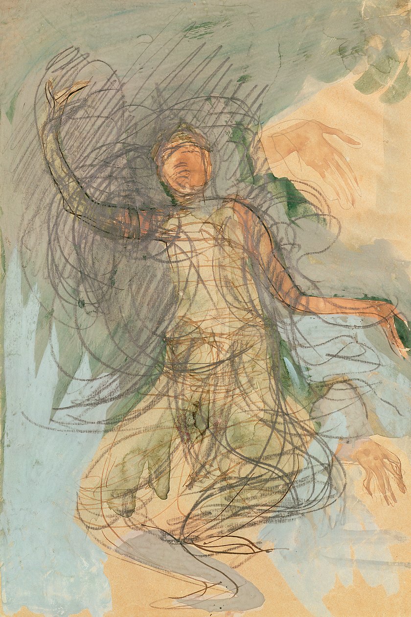 柬埔寨舞者 作者 奥古斯特·罗丹（Auguste Rodin）