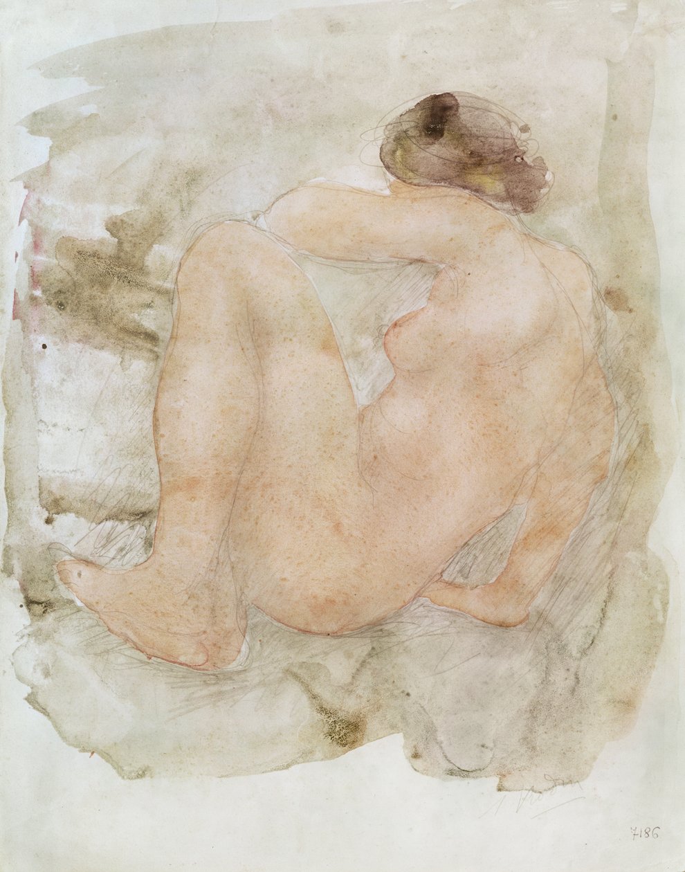女裸照 作者 奥古斯特·罗丹（Auguste Rodin）