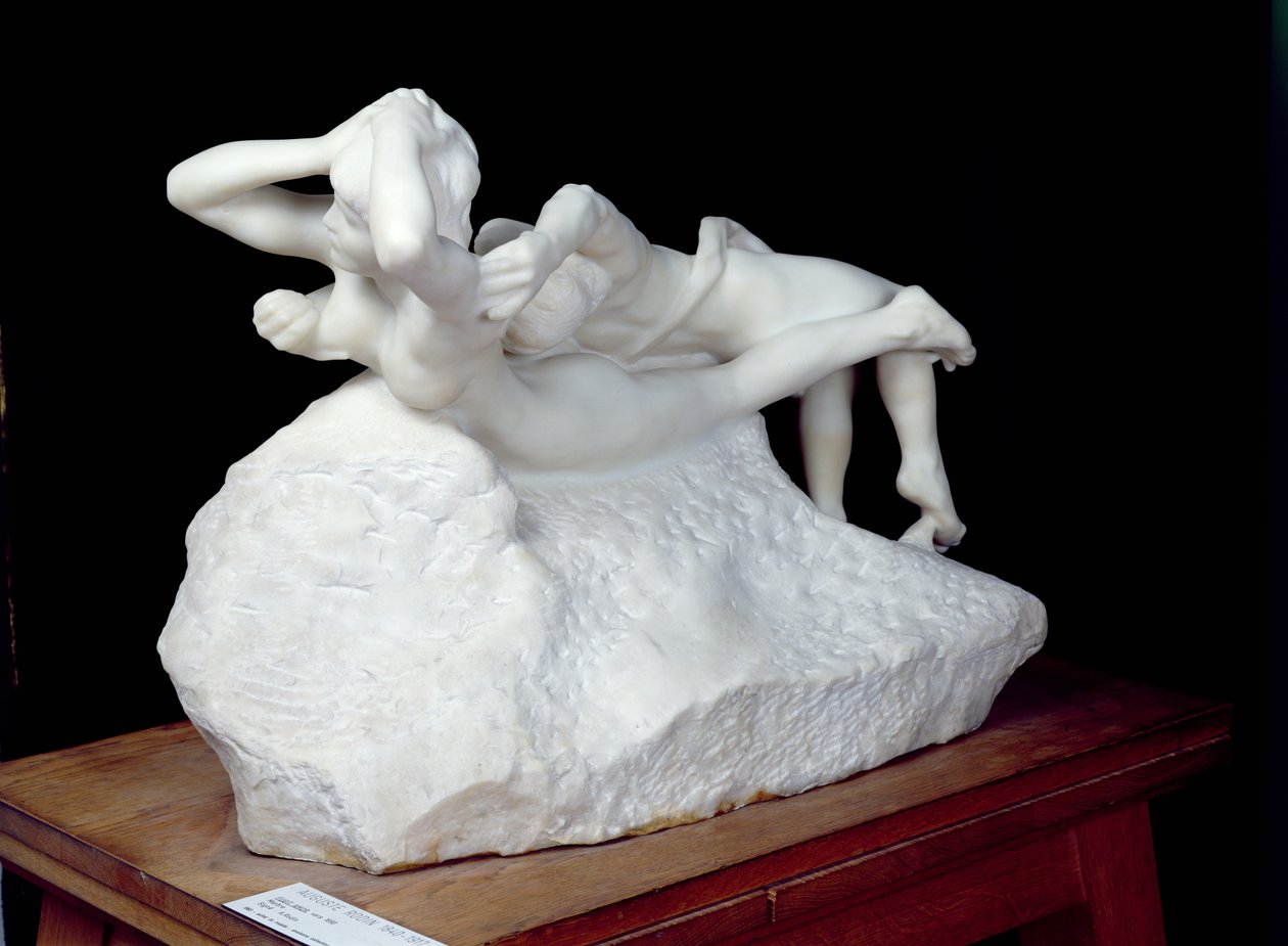 Escape Love，c.1887-1900（大理石） 作者 奥古斯特·罗丹（Auguste Rodin）