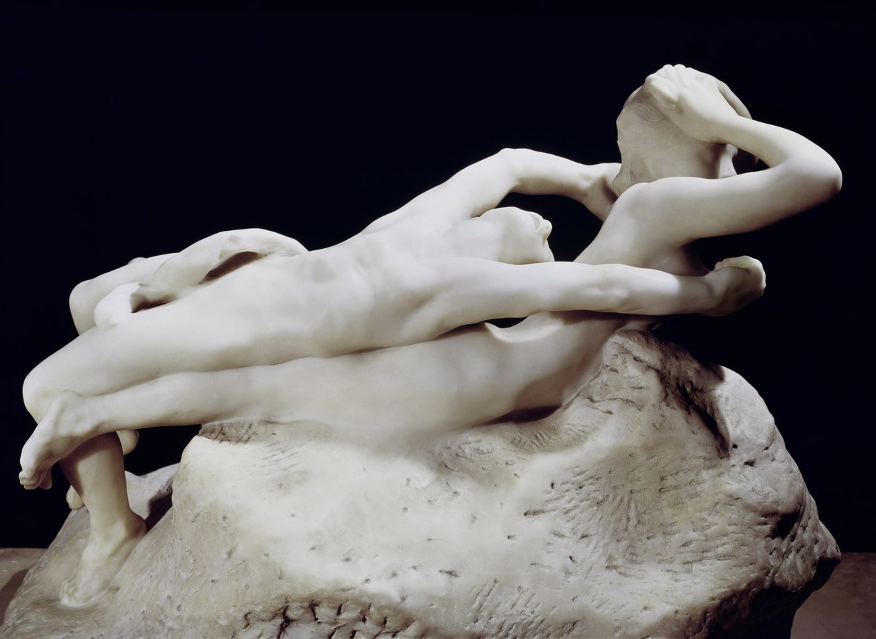 Escape Love，c.1887-1900（大理石） 作者 奥古斯特·罗丹（Auguste Rodin）