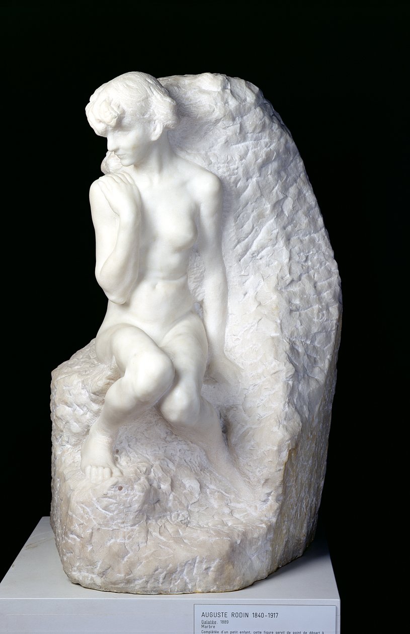 Galatea，1889年（大理石） 作者 奥古斯特·罗丹（Auguste Rodin）