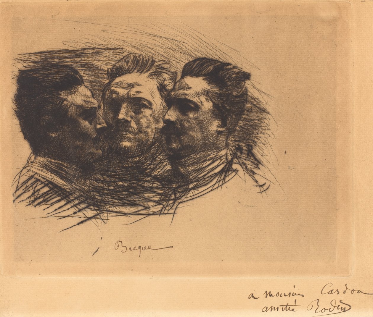 亨利贝克 作者 奥古斯特·罗丹（Auguste Rodin）