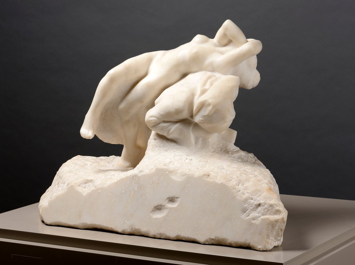 圣安东尼的诱惑 作者 奥古斯特·罗丹（Auguste Rodin）