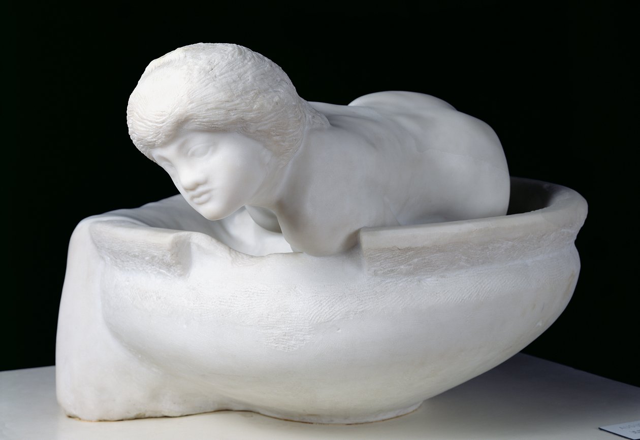 水的小仙女，或春天的灵，1903年（大理石） 作者 奥古斯特·罗丹（Auguste Rodin）