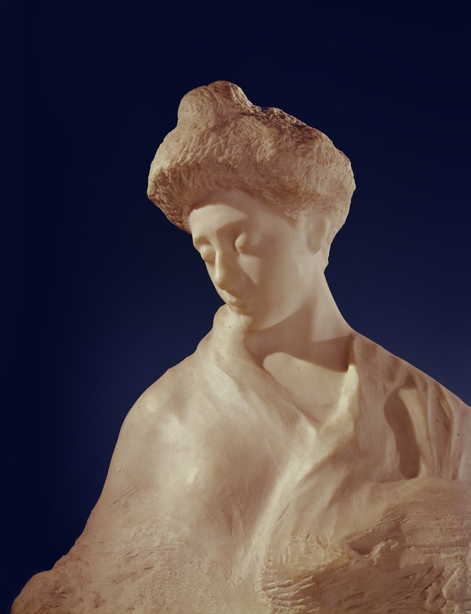 Fenaille夫人（大理石） 作者 奥古斯特·罗丹（Auguste Rodin）