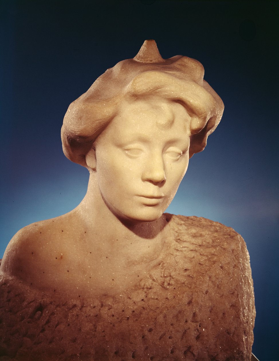 伊丽莎白费尔法克斯小姐，1904年（大理石） 作者 奥古斯特·罗丹（Auguste Rodin）
