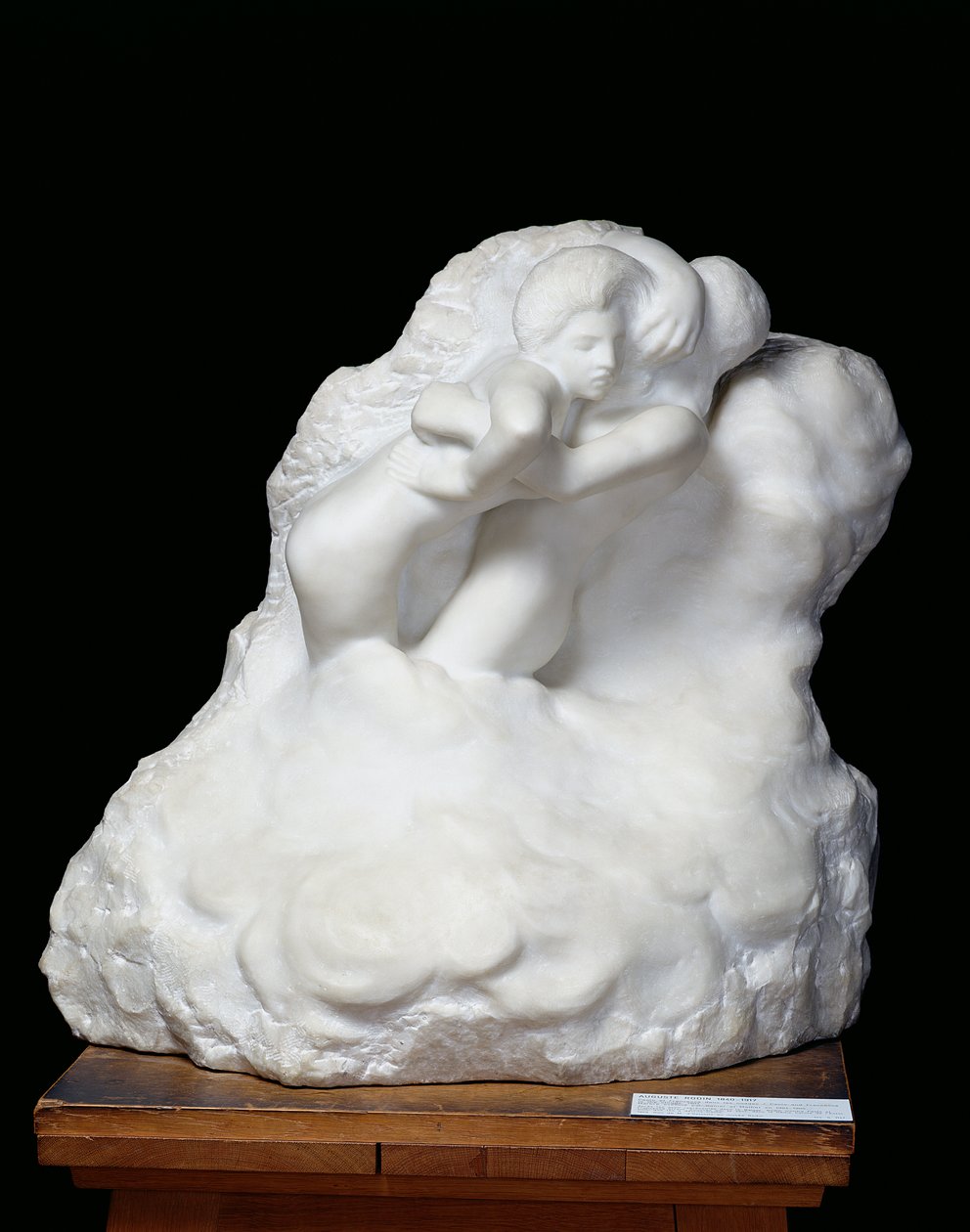 保罗和弗朗西斯卡在云中，1904年（大理石） 作者 奥古斯特·罗丹（Auguste Rodin）