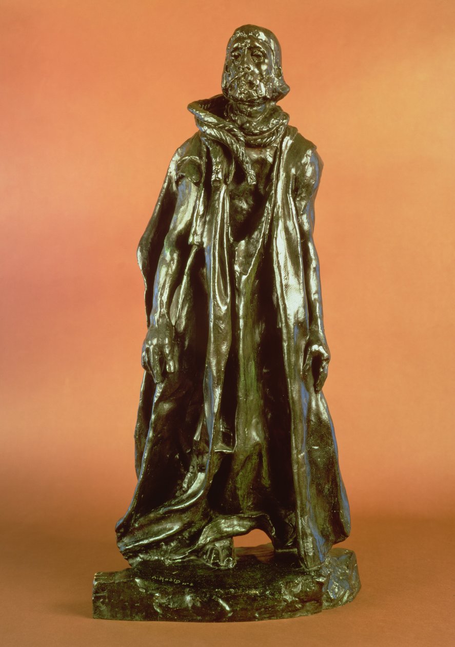研究Eustache de St. Pierre，来自加莱城堡，c.1905-10（青铜） 作者 奥古斯特·罗丹（Auguste Rodin）