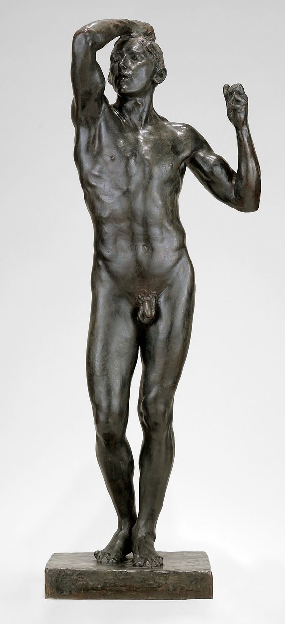 青铜时代，1876-77（青铜） 作者 奥古斯特·罗丹（Auguste Rodin）
