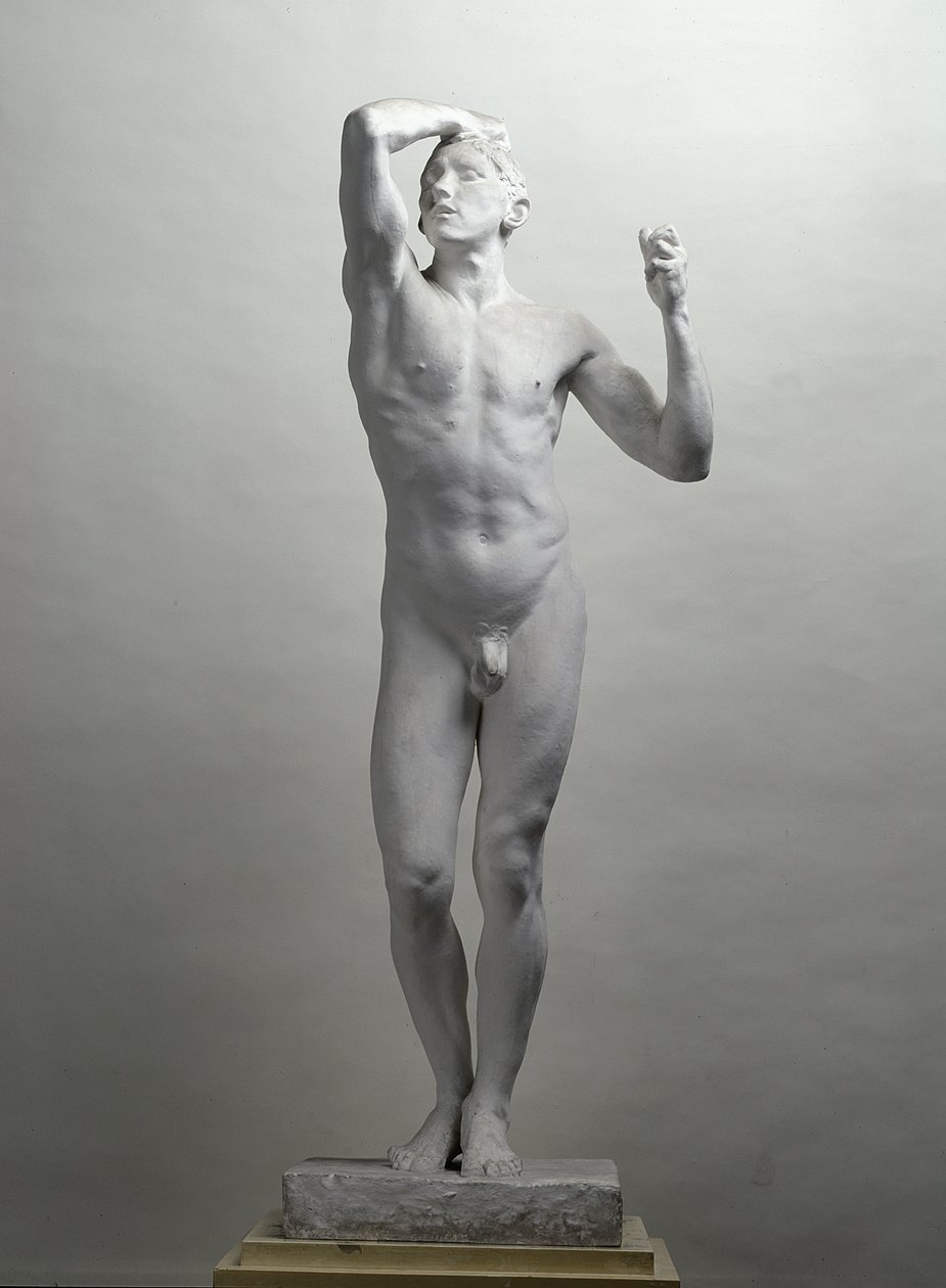 青铜时代，1877年（石膏） 作者 奥古斯特·罗丹（Auguste Rodin）