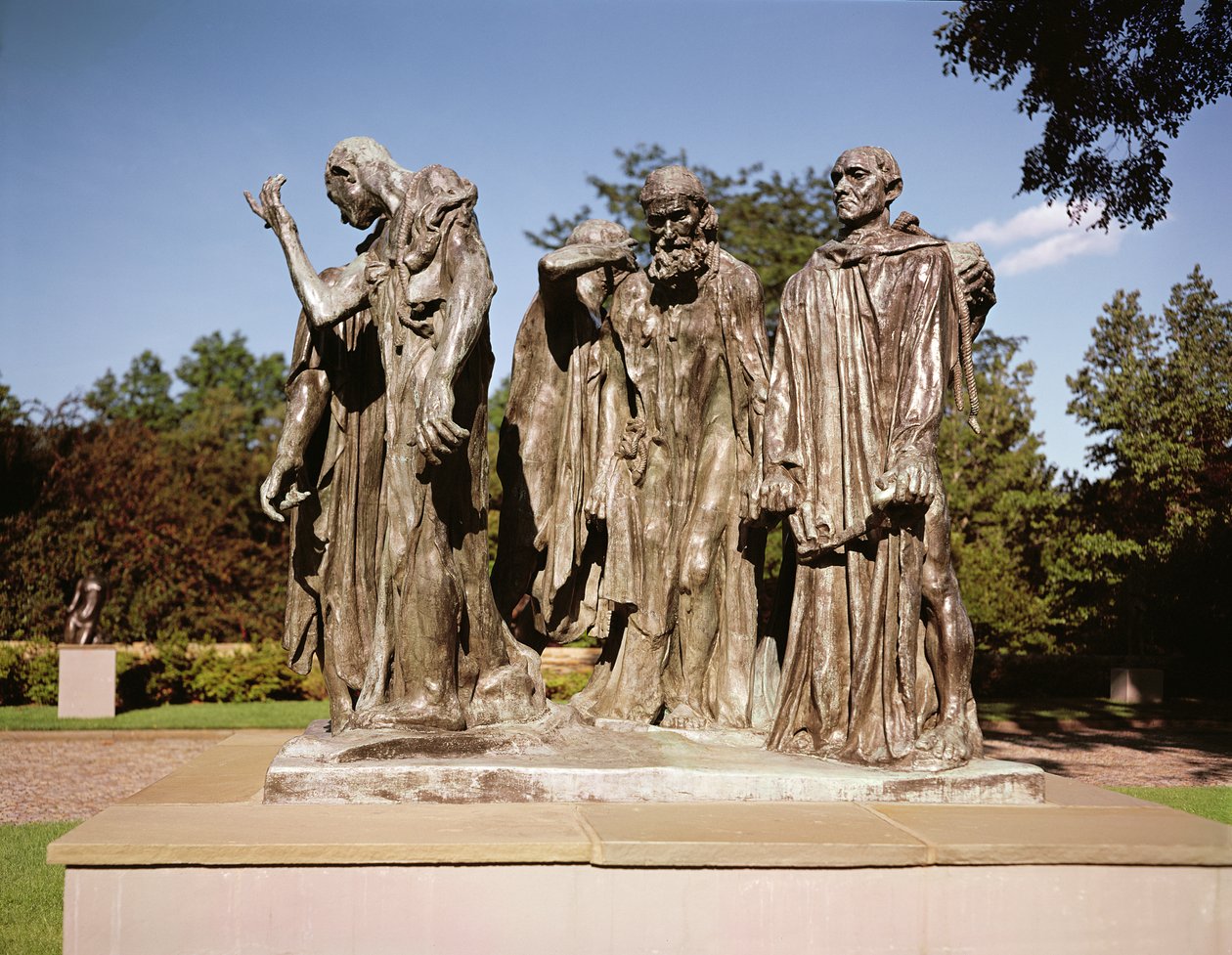 加莱之城（青铜） 作者 奥古斯特·罗丹（Auguste Rodin）