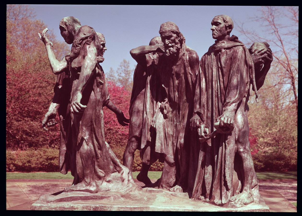 加莱之城（青铜） 作者 奥古斯特·罗丹（Auguste Rodin）