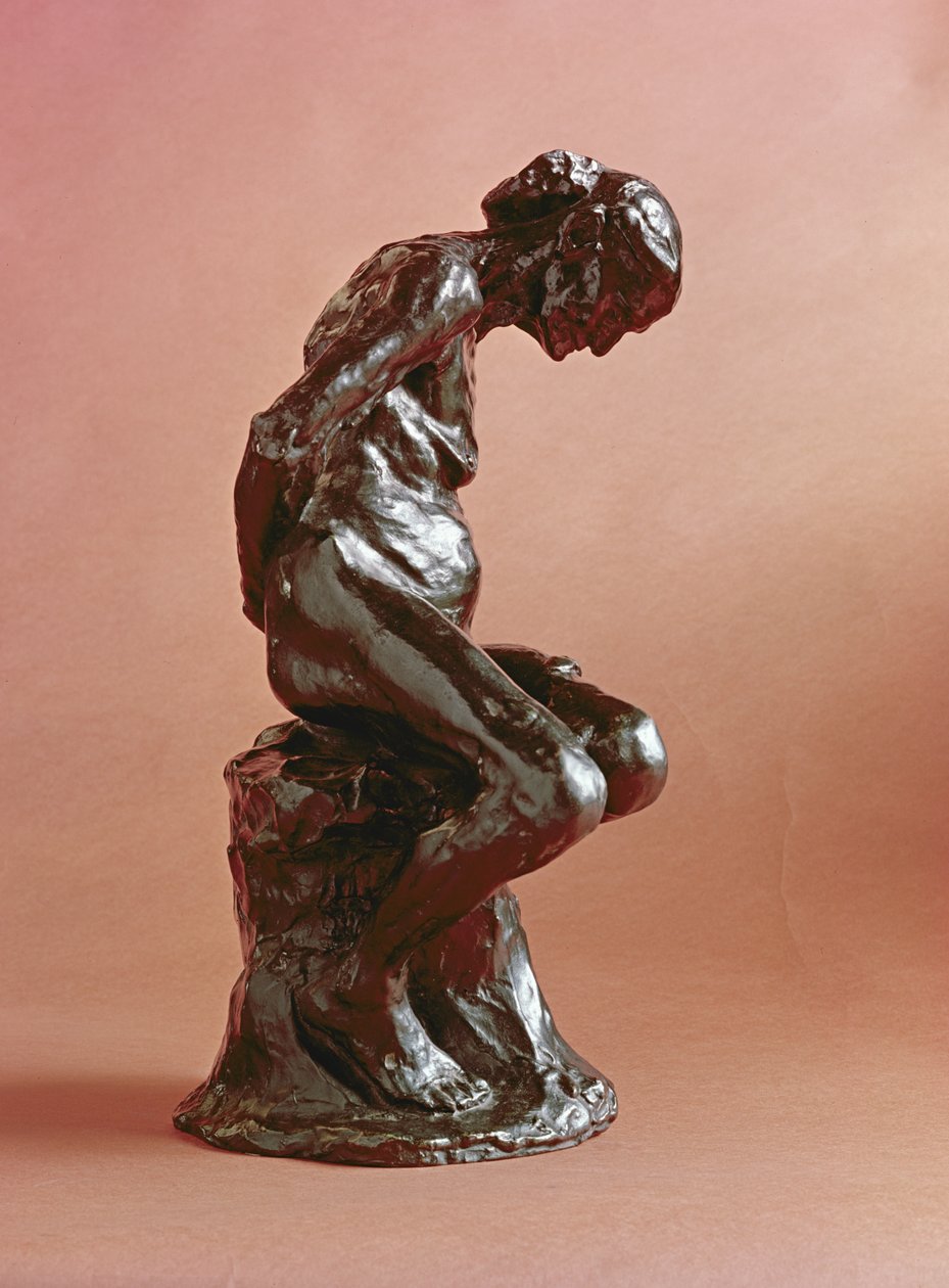 The Old Courtesan，1885（铜牌） 作者 奥古斯特·罗丹（Auguste Rodin）