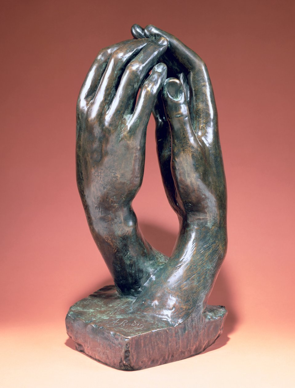 秘密，c.1910（铜牌）（另见42017） 作者 奥古斯特·罗丹（Auguste Rodin）