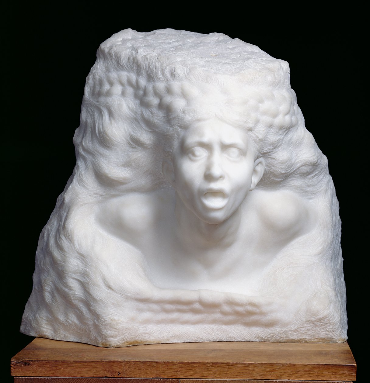 风暴，1886-1901（大理石） 作者 奥古斯特·罗丹（Auguste Rodin）