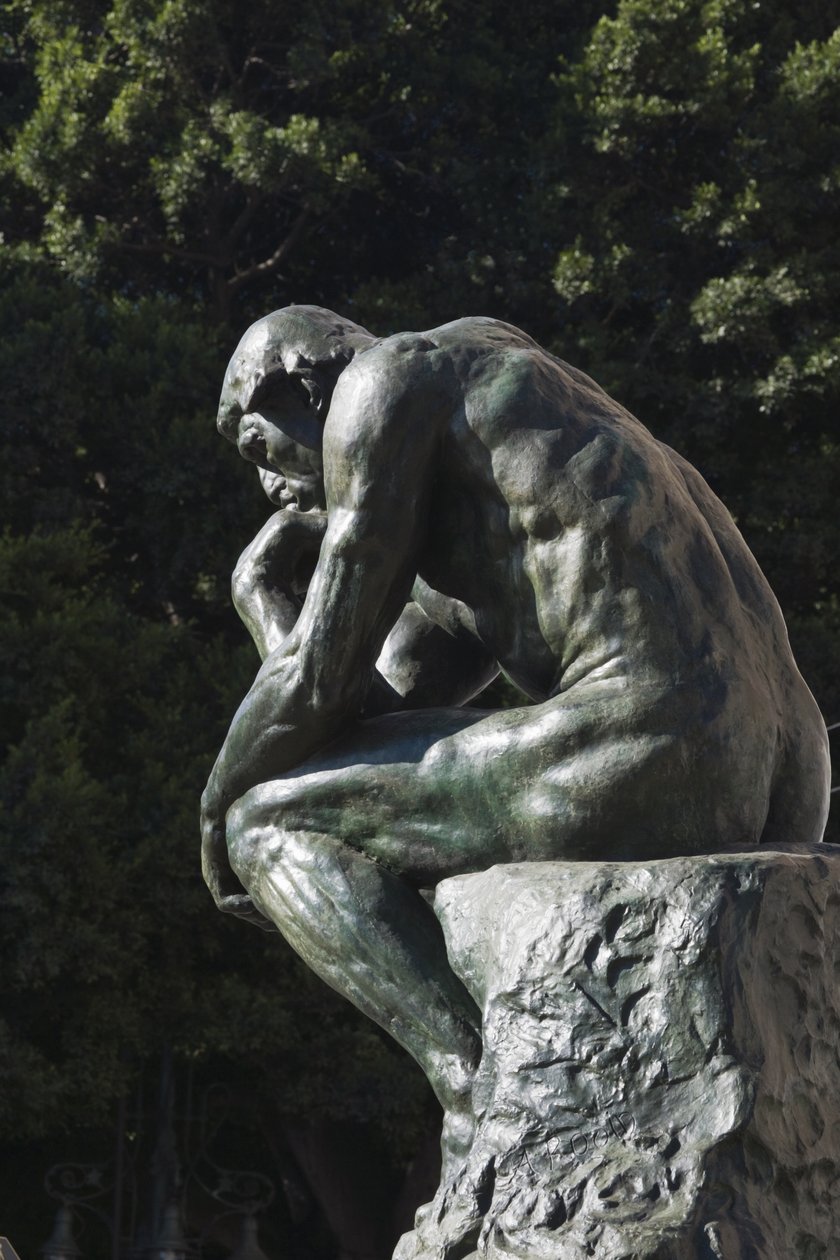 思想家（青铜） 作者 奥古斯特·罗丹（Auguste Rodin）