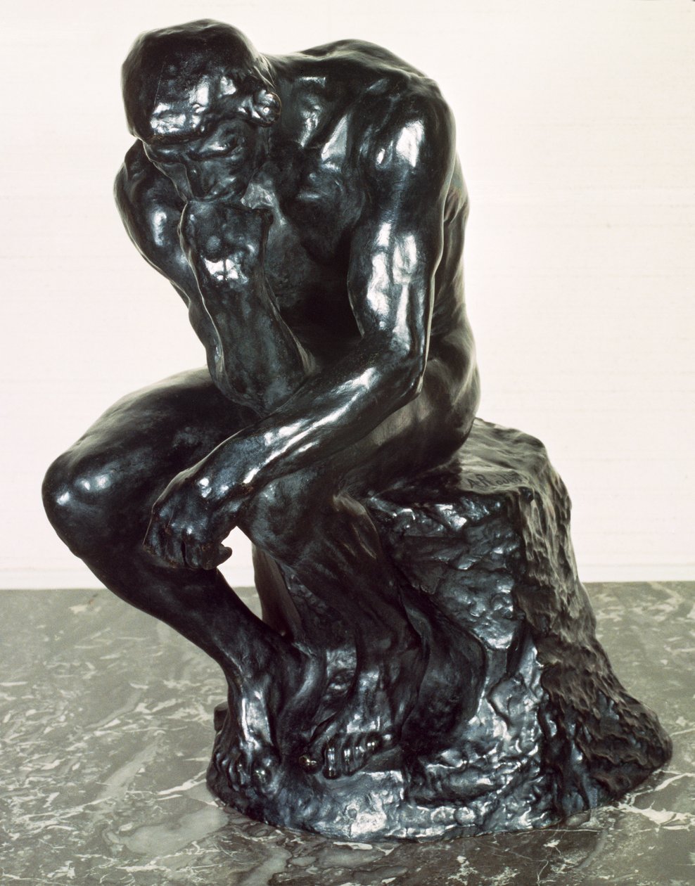 思想者，1880年（青铜）（另见116461） 作者 奥古斯特·罗丹（Auguste Rodin）
