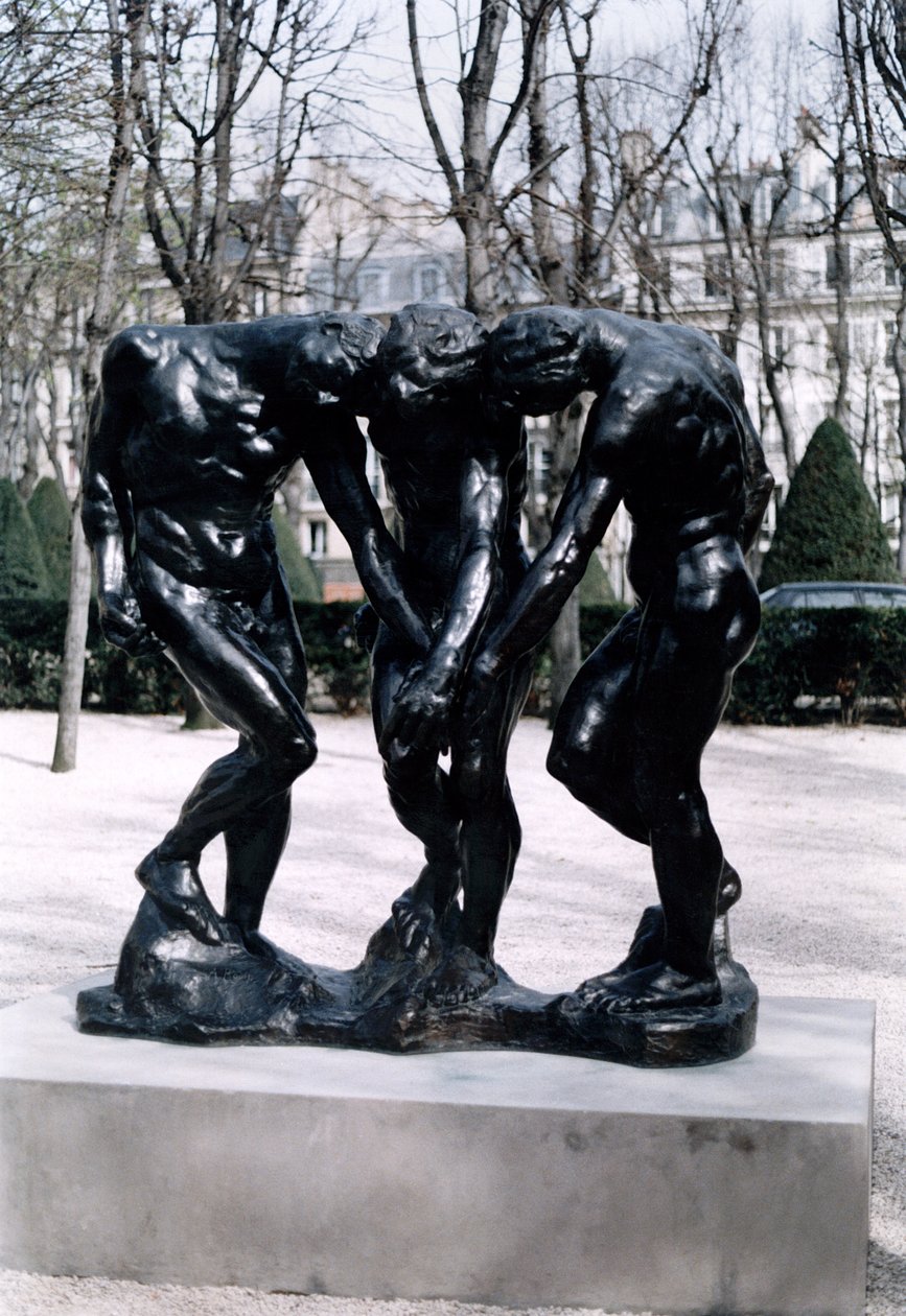 三色调，1881年（青铜） 作者 奥古斯特·罗丹（Auguste Rodin）