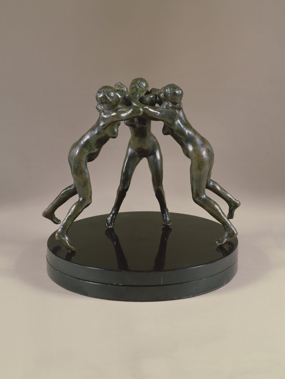 三仙女，c.1882（青铜） 作者 奥古斯特·罗丹（Auguste Rodin）