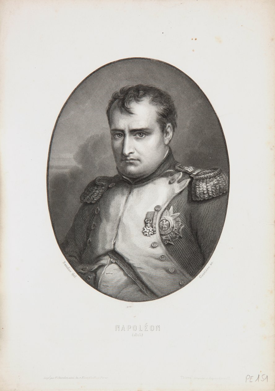 拿破仑（1815年），1837年 作者 奥古斯特·桑多斯（Auguste Sandoz）