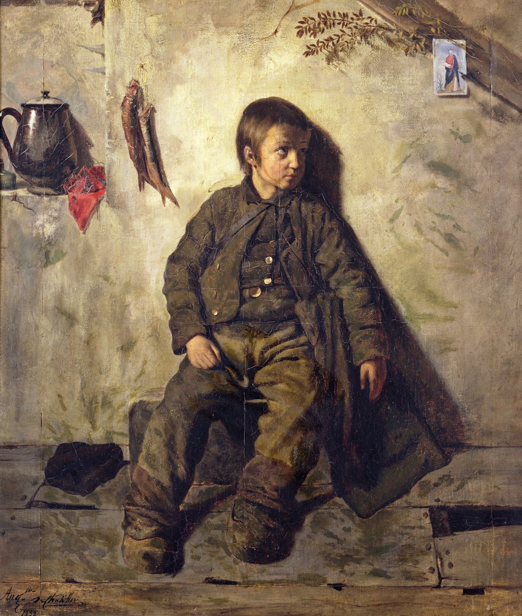 1832年萨瓦的扫烟囱 作者 奥古斯特·夏蒂永（Auguste de Chatillon）