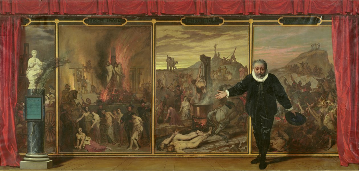 人类愚蠢的景观，1872年 作者 奥古斯特·巴泰勒米（Auguste Barthelemy）Glaize
