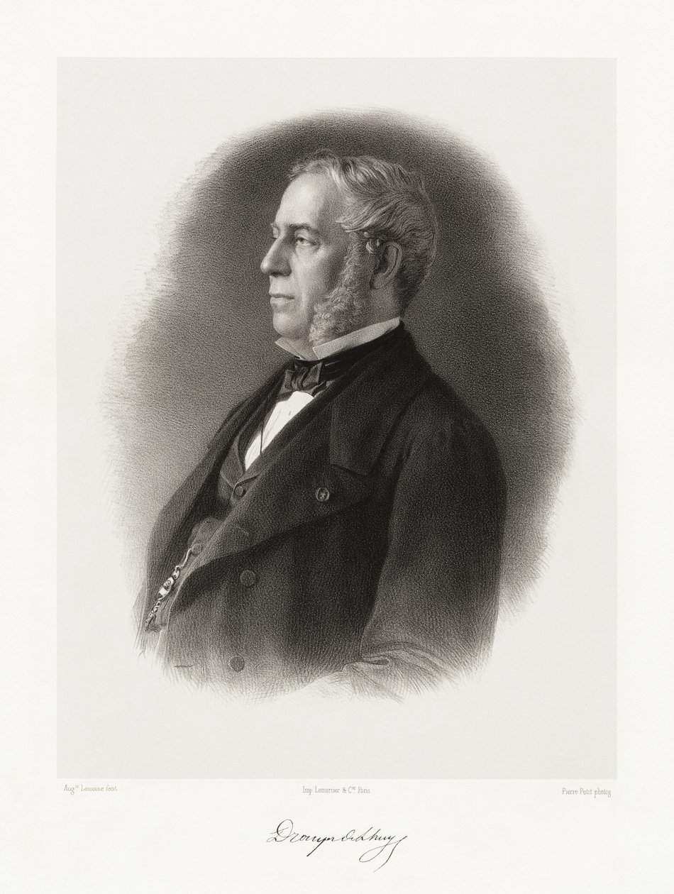 Edouard Drouyn de Lhuys 作者 奥古斯特·查尔斯·勒穆恩