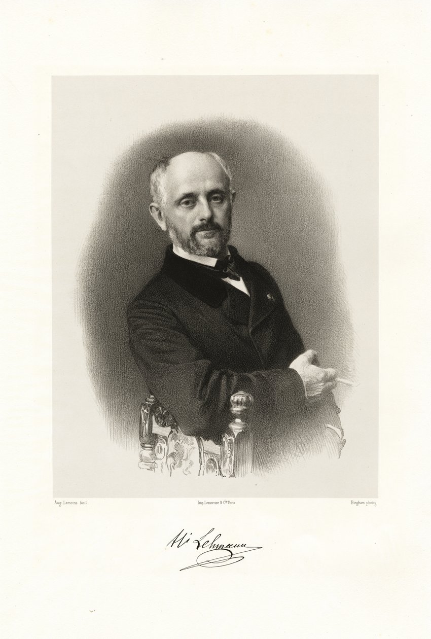 Henri Lehmann，1865-66 作者 奥古斯特·查尔斯·勒穆恩