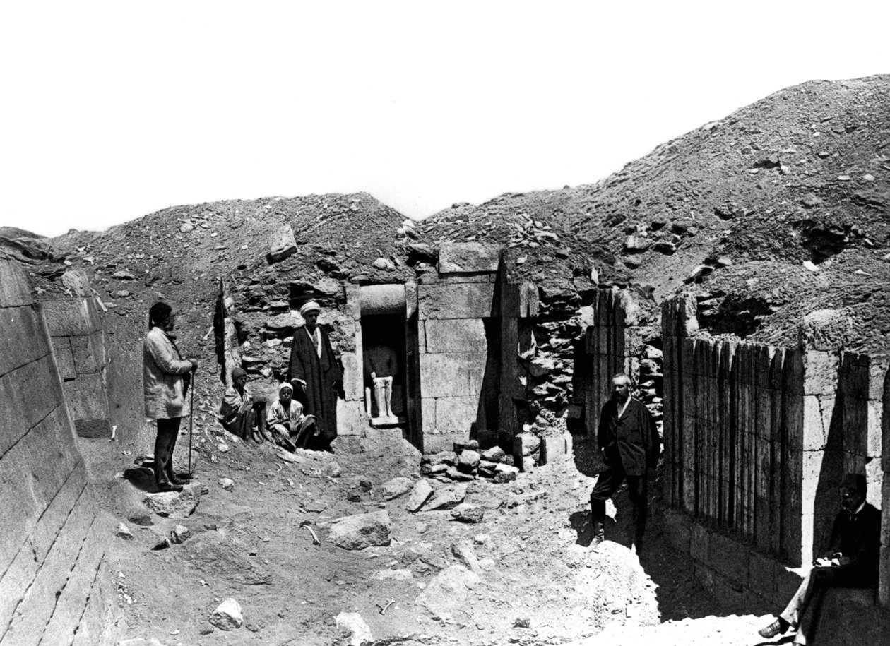 孟菲斯·萨加拉（Memphis Saqqara），埃及，1893年 作者 奥古斯特·爱德华·玛丽埃特