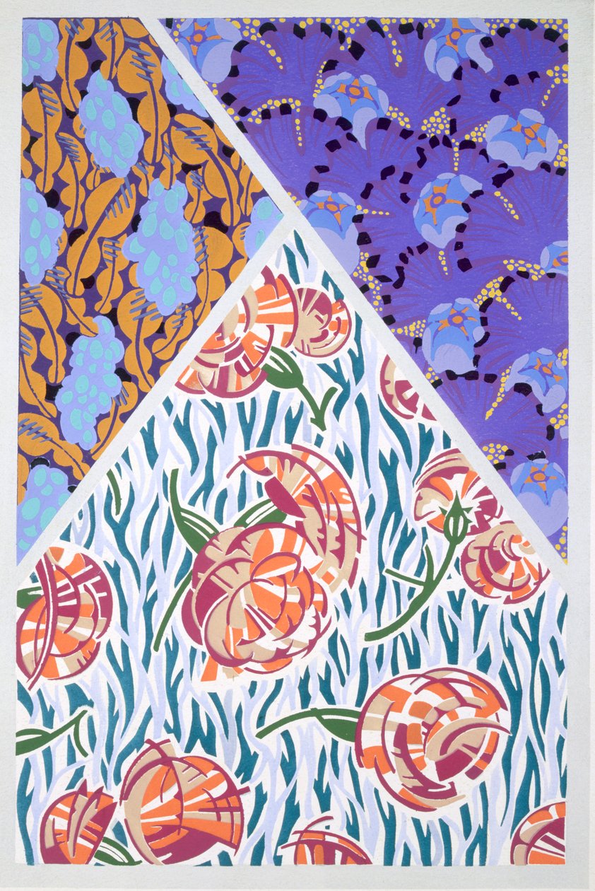 板块16，来自&39;形式和颜色&39;，c.1930 作者 奥古斯特·托马斯（Auguste H.Thomas）