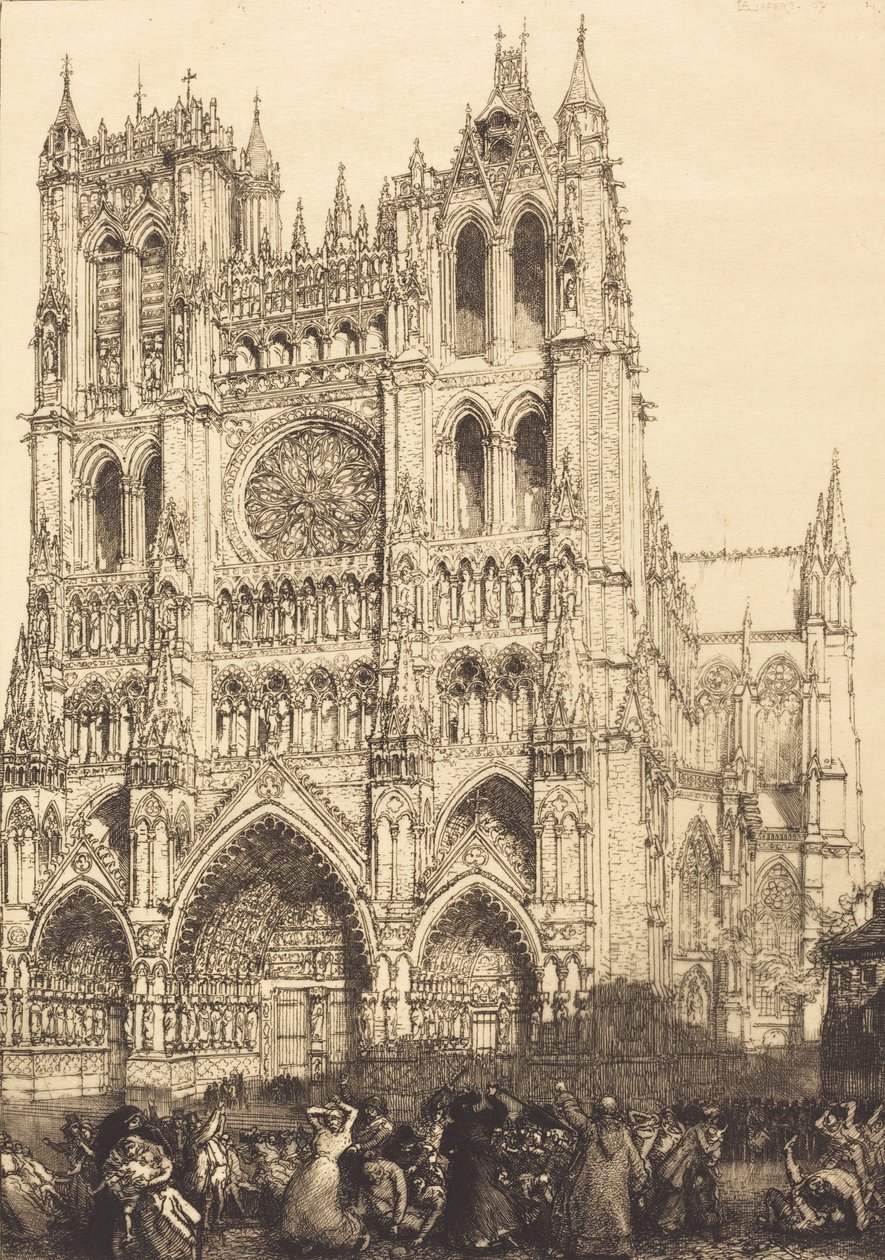 亚眠大教堂 Cathedrale d