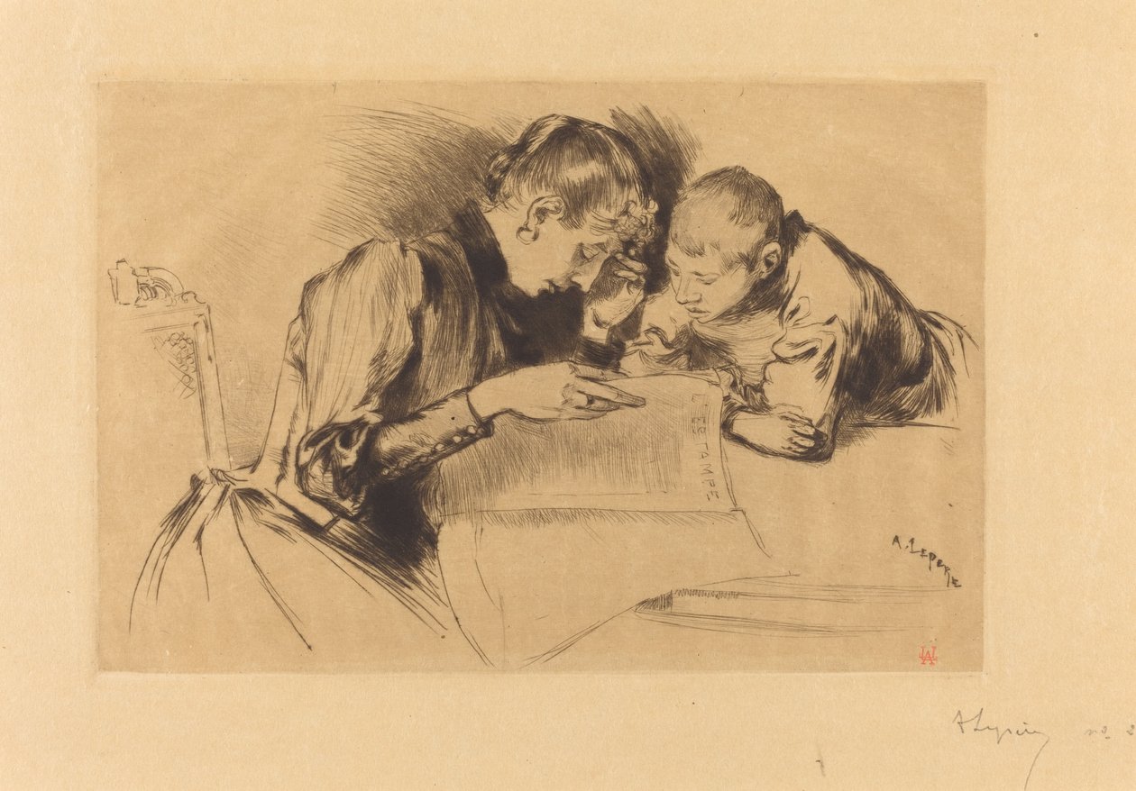 图片 (Images) 作者 奥古斯特·勒佩雷（Auguste Lepere）