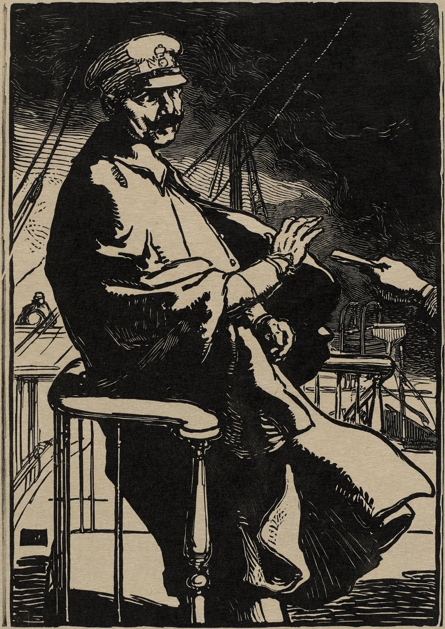 威廉皇帝乘坐游艇 作者 奥古斯特·勒佩雷（Auguste Lepere）