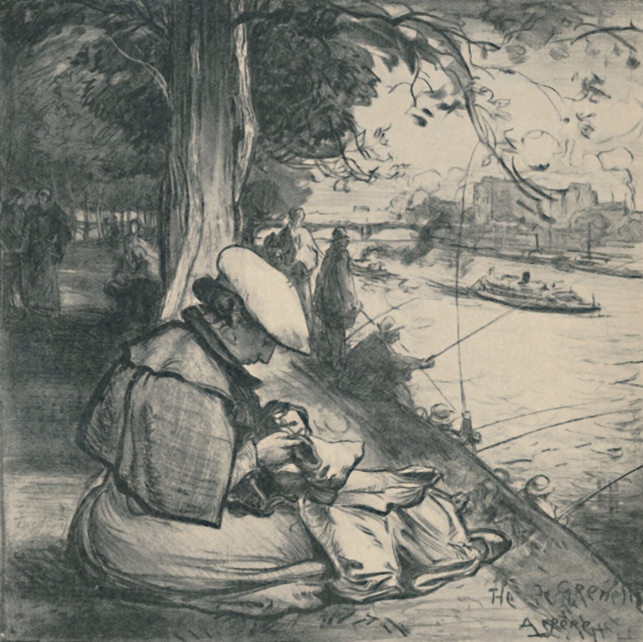 天鹅岛，c1898，1919年 作者 奥古斯特·路易斯·勒佩尔