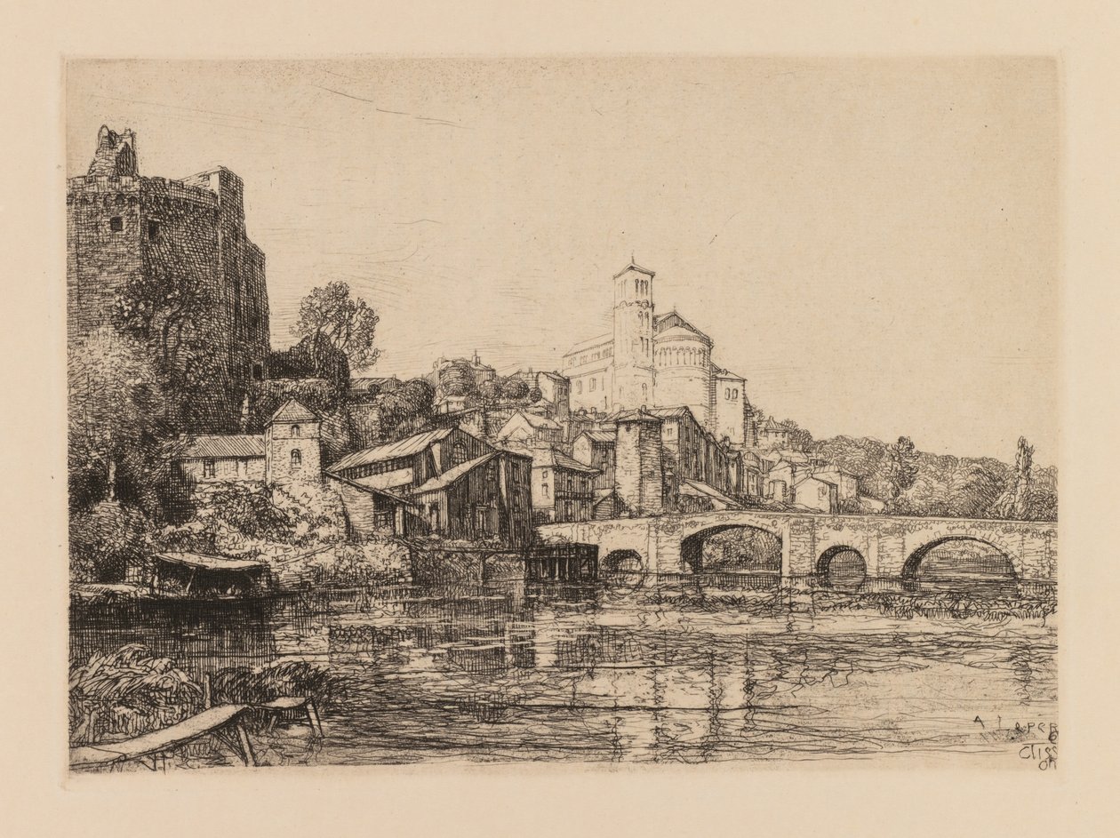 奥古斯特·莱佩（AugusteLepère）：1909年，滨海克拉里森（Clisson Loire-Maritime）。 作者 奥古斯特·路易斯·勒佩尔