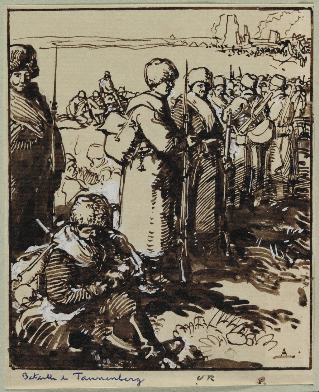 坦能堡战役，1914年。 作者 奥古斯特·路易斯·勒佩尔